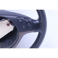 2001 2002 2003 BMW X5 Steering Wheel Wood Trim 3 Spoke Worn Bad