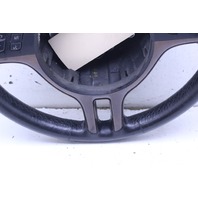 2001 2002 2003 BMW X5 Steering Wheel Wood Trim 3 Spoke Worn Bad