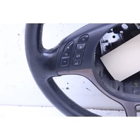 2001 2002 2003 BMW X5 Steering Wheel Wood Trim 3 Spoke Worn Bad