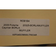 2009 2010 2011 2012 Porsche Boxster Cayman 987.2 BORLA Exhaust Muffler