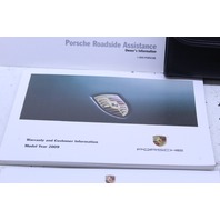 2009 Porsche Cayman 987 Coupe Owners Manual