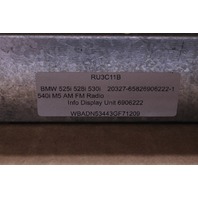 2003 BMW 540i E39 AM FM Radio Stereo Information Display 6906222 OEM