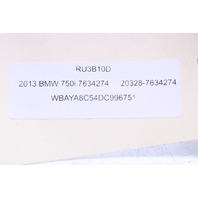 2010-2019 BMW 550i 650i 750i X5 X6 Integrated Supply Module 12637634274 OEM