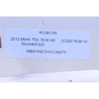 2013 BMW 750i Fuel Tank Ventilation Valve With Pipe - 7636149 OEM