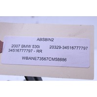 2007 BMW 525i 530i ABS Anti Lock Brake Pump OEM