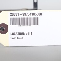 2005-2012 Porsche 911 Boxster Cayman Hood Lock Latch Clasp 99751105300 OEM