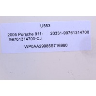 2005-2012 Porsche 911 997 Coupe Sunroof Switch OEM