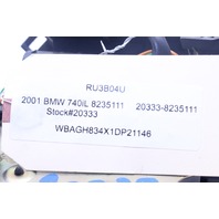 2001 BMW 740iL E38 Door Latch Lock Front Left Driver 8235111 Stock#20333 OEM