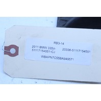 2011 BMW 335d Front Bumper Lower Grille Driver Left - 51117154551 OEM