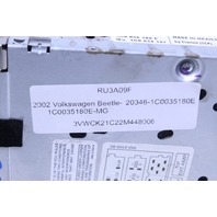 2001 2002 Volkswagen Beetle AM FM Radio Cassette Player 1C0035180E OEM