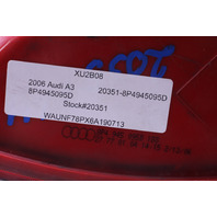 2006-2008 Audi A3 Tail Light Lamp Left OEM