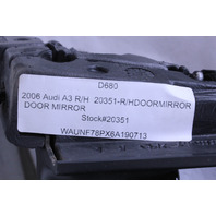 2006-2008 Audi A3 Right Door Mirror Side View OEM