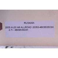 2005 AUDI A6 ALLROAD Steering Column Switch Assembly 4B0953503H OEM