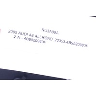 2005 AUDI A6 ALLROAD Speedometer Instrument Cluster OEM