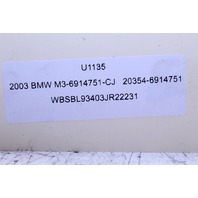 2003 BMW M3 Center Console Heated Seat DSC Switch 6914751 OEM