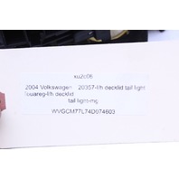2004 Volkswagen Touareg Tail Light Lid Mounted Left 7L6945093J OEM