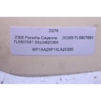 2003 2004 2005 2006 Porsche Cayenne S Bumper Grille Left 7L5807681 OEM