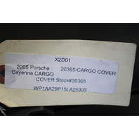 2003-2010 Porsche Cayenne Trunk Cargo Cover Black OEM