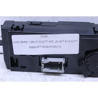 2008 BMW 128i Climate Temperature Control Panel OEM