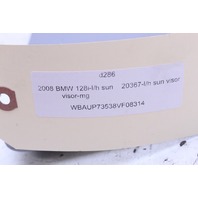 2008-2013 BMW 128i 135i Coupe Sun Visor Left - 51167252483 OEM