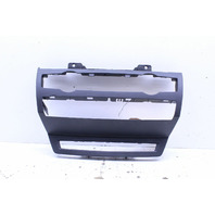 2007-2013 BMW X5 X6 Dash Stereo Climate Control Trim Bezel - 51456967464 OEM