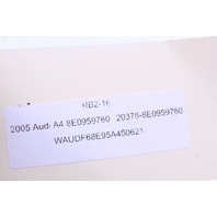 2005 Audi A4 Front Seat Control Module Driver Left 8E0959760 OEM