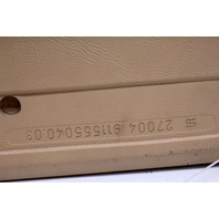 1990-1998 Porsche 911 993 Right Door Panel Pocket Lid Cashmere Beige OEM