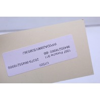 1997 Porsche 911 993 Automatic Transmission Shift Gate Plate 96455216900 OEM