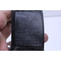 1995-1998 Porsche 911 993 Front Seat Belt Black OEM