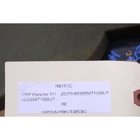 1997 Porsche 911 993 Driver Left Carpet Panel Trim 993555071058UT Stock#20379 OEM