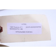 1995-1998 Porsche 911 993 Left Inside Grab Pull Handle Beige OEM