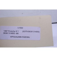 1995-1998 Porsche 911 993 Coupe / Targa Rear Window Defrost Switch OEM