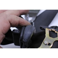 1995-1998 Porsche 911 993 Front Seat Belt Black OEM