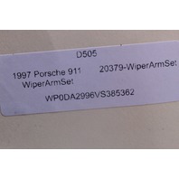 1995-1998 Porsche 911 993 Windshield Wiper Arm Right Left Pair OEM