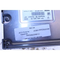 2015 Porsche Cayenne Amp Amplifier Bose 7PP035223AB OEM