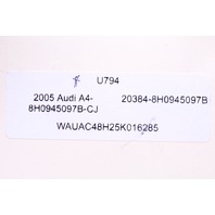 2005 Audi A4 3rd Brake Light Third Stop Light 8H0945097B OEM