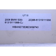 2006 BMW 530i Steering Column Switch Housing 9111998 OEM