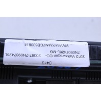 2012 Volkswagen Cc Climate Temperature Control Panel OEM