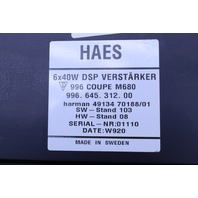 Porsche 911 Boxster Radio Stereo Amplifier Amp HAES OEM