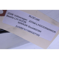 2006 2007 2008 2009 2010 Volkswagen Beetle Left Door Mirror Driver Side View OEM