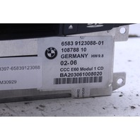2006 BMW 530i CCC CD Stereo DVD Player Navigation Player - 65839123088 OEM