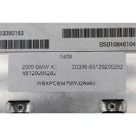 2009 BMW X3 AM FM CD Radio Receiver 9205282 OEM