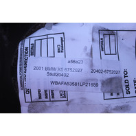 2001-2006 BMW X5 Wheel 18 x 8.5 5 Spoke Alloy Rim 6752027 OEM