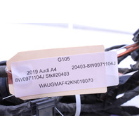 2019 Audi A4 Rear Bumper Wire Wiring Harness Parking Assist 8W0971104J OEM
