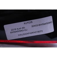 2017-2019 Audi A4 Tail Light Right Lid Mount OEM