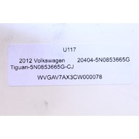 2012 Volkswagen Tiguan Bumper Fog Light Grille Left 5N0853665G OEM