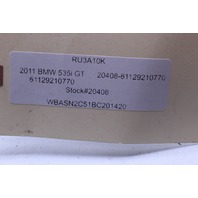 2011 BMW 535i GT Front Bumper PDC Wire Wiring Harness 9210770 OEM