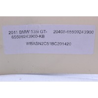 2011 BMW 535i GT Central Info Information Display Screen OEM