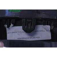 2010 2011 2012 2013 BMW 535i 550i GT Upper Kidney Grille Pair Set OEM