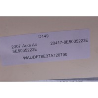 2007 Audi A4 S4 Radio Stereo Amp Amplifier Bose 8E5035223E OEM
